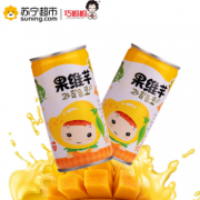 巧妈妈 果维芊芒果味果粒果汁饮料180ml*15瓶
