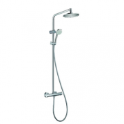 汉斯格雅（Hansgrohe） 柯洛梅达240 27246L 恒温花洒套装 快速清洁功能
