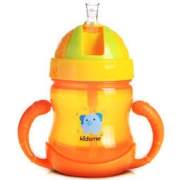 凑单品： kidsme 亲亲我 宝宝双耳学饮杯 240ML