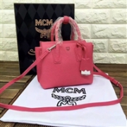 MCM Milla Medium Folded Leather Tote Bag 中号皮质托特包