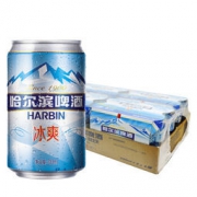 Harbin 哈尔滨 冰爽啤酒 330ml*4*6听