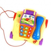 Fisher-Price 费雪 P8015 音乐学习电话（双语版） +凑单品