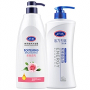 houdy 好迪 活力去屑洗发水750ML+亮采营养沐浴露1L