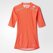 9月9日零点：adidas 男子训练紧身T恤  AY3673