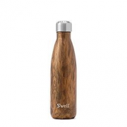 中亚Prime会员：S'well WWB-Teak01 木纹系列 不锈钢保温瓶 500ml - 柚木
