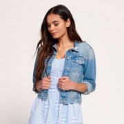 Superdry 极度干燥 Girlfriend 女士牛仔外套 £31.2（£39 额外8折） 凑单免费直邮