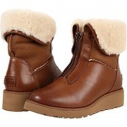 UGG 女士真皮拉链雪地靴