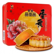 品佳品蛋黄白莲蓉月饼礼盒500g