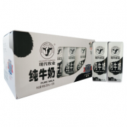 限华中：现代牧业 纯牛奶 十连包 250ml×10包 实惠装