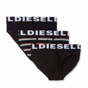 DIESEL 迪赛 男士弹力三角内裤3条装 Prime会员凑单免费直邮