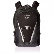 Osprey F16 中性 动量 Momentum 26升 黑色 均码 城市骑行旅行日用双肩背包硬质背负自带防雨罩可拆卸腰带独立电脑仓（两种LOGO随机发，详见页面下方注释）