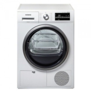 西门子（SIEMENS） WT46G4000W 8公斤 进口干衣机 LED显示 触摸控制 空气冷凝 原装进口（白色）