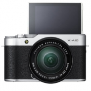 富士（FUJIFILM） X-A10套机（16-50mmII）微单相机 180度翻转 美肌模式