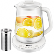 Midea 美的1.7L 高强度水晶玻璃养生壶  199元包邮