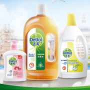 滴露（Dettol）   家用衣物消毒液750ml*2瓶+洗手液125g*2瓶