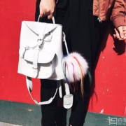 GRAFEA 兔子包 全线7折，女士真皮双肩包 新配色毛球 2色 £132.3