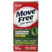 Move Free 维骨力 绿盒维骨力关节炎止痛配方120粒 Prime会员凑单免费直邮含税