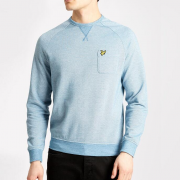 LYLE & SCOTT  苏格兰金鹰 Oxford 男士纯棉圆领休闲卫衣