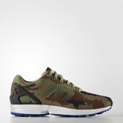 Adidas Originals ZX FLUX 经典迷彩跑鞋
