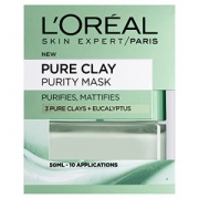 L‘OREAL PARIS 巴黎欧莱雅 3 Pure Clays 排毒面膜 50ml