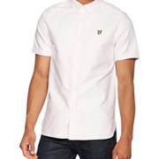 限S码！Lyle & Scott 苏格兰金鹰 Oxford 男士牛津纺短袖衬衫