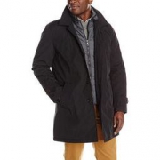 反季福利好价！Tommy Hilfiger Poly-Twill 男士拉链中长款风衣
