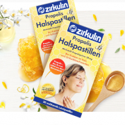 德国 Zirkulin 哲库林 蜂胶润喉无糖薄荷含片30片 欧洲百年蜂胶品牌