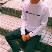 Champion 冠军牌 男士休闲纯棉长袖T恤 5色
