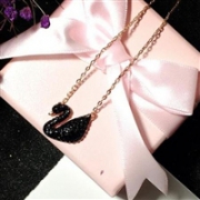 SWAROVSKI 施华洛世奇 小号黑天鹅项链