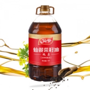 仙餐四川非转基因纯正菜籽油 5L 食用油