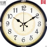 BOEERLCNL 铂晨 欧式简约静音挂钟10英寸 9.9元包邮（12.9-3）