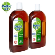 滴露（Dettol）  消毒液1.15L*2+赠品沐浴露150g