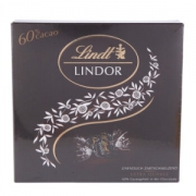 京东海外直采 瑞士莲Lindt 软心黑巧克力制品礼盒装 186g/盒 德国进口