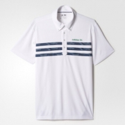 明日0点：adidas 男子高尔夫POLO衫 AF0775