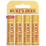 Burts Bees 小蜜蜂 Lip Balm Beeswax 蜂蜡润唇膏 4支装