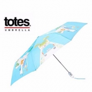 Totes 城市风景系列 一键打开自动晴雨伞 Prime会员凑单免费直邮含税