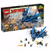 8月新品，Lego 乐高 幻影忍者系列 70614 雷电忍者的雷霆战斗机 Prime会员免费直邮含税