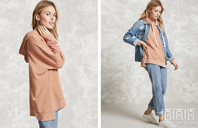 FOREVER 21女士连帽卫衣