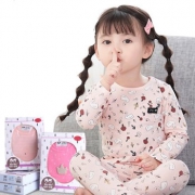 Mn·Mo瑁恩·瑁爱 女小童莱卡棉内衣套装1-6岁
