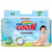 限浙江：大王 GOO.N 特薄干爽 纸尿裤 M38片中号尿不湿（7-12kg）
