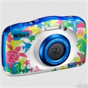 外貌协会！Nikon尼康Coolpix W100的便携式防尘防水防震数码相机 三色可选