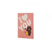 Moleskine TRUE LOVE LINE FRIENDS 硬面笔记本