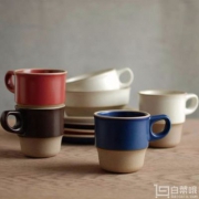 Kinto Time系列 可堆叠陶瓷马克杯 300ml Prime会员凑单免费直邮含税