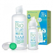 博士伦 博乐纯隐形眼镜多功能护理液水润装300ml+60ml