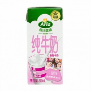 Arla 爱氏晨曦 脱脂牛奶 200ml*24 整箱装