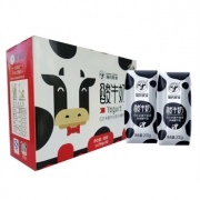 限河北/山东/山西：现代牧业 常温酸 风味酸牛奶 200ml×3包 便携装