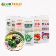 中鹤 菠菜 红萝卜 蔬菜手工面条 6种口味 400g*6包