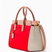 Kate Spade New York凯特·丝蓓撞色女款手提包