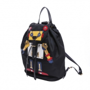 普拉达（PRADA）  Robot 1BZ032 女士尼龙双肩包 小号