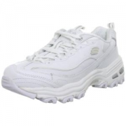 6.5码！Skechers 斯凯奇 DLites 经典女士熊猫鞋纯白配色